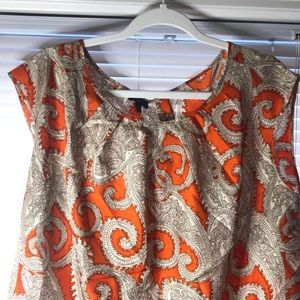 Gorgeous button back short sleeve blouse from Talbots 16W